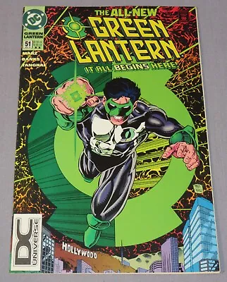 Buy GREEN LANTERN #51 (Rare 2nd Print DC Universe DCU Logo Variant) VF Shape 1994 • 80.24£