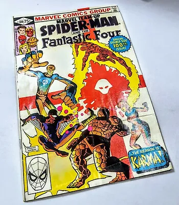Buy Marvel Team-Up #100 | Spiderman And Fantastic Four | Claremont|  Miller | Byrne • 17.91£