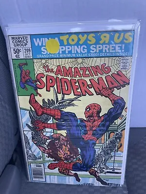 Buy Amazing Spider-Man #209 NM+ 9.6 Newsstand Variant 1st Appearance Calypso! • 39.48£