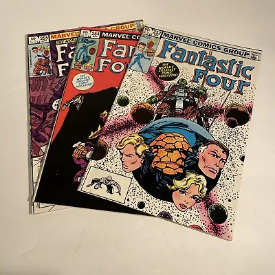 Buy Lot Of 3) Fantastic Four #253, 254, 255  (Marvel 1983), Unread Issues • 8.77£