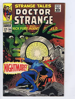 Buy Strange Tales #164 Marvel 1968 Nightmare !  1st Yandroth • 35.55£