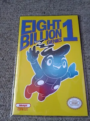 Buy Eight Billion Genies #1 Forstner Mario Homage Bird City Variant W/COA • 500£