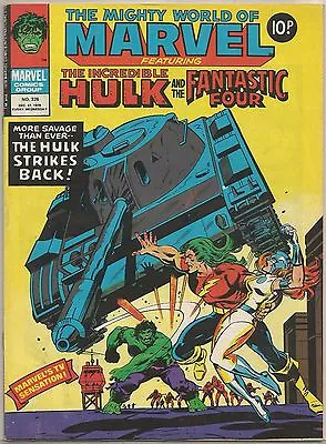 Buy Incredible Hulk And The Fantastic Four #326 : Vintage Comic Book : December 1978 • 7.95£