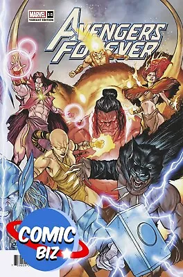 Buy Avengers Forever #15 (2023) 1st Printing Past Future Avengers Assemble Variant • 4.10£