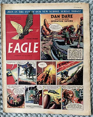 Buy Eagle Comic Vol 4 No 21, 28th August 1953 Dan Dare • 7.95£
