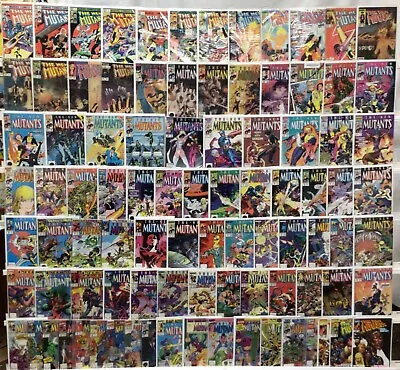 Buy Marvel Comics The New Mutants Run Lot 2-97 Plus Annual 1,3-7, More In Bio VF • 236.54£