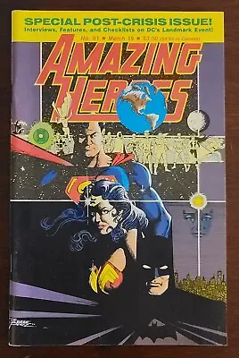 Buy Amazing Heroes Special Post-Crisis #91 The Official Crisis On Infinite Earths #1 • 10.25£