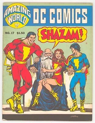 Buy AMAZING WORLD OF DC COMICS #17 VG/F, Magazine Captain Marvel DC Comics 1978 • 15.81£