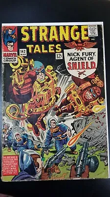 Buy Strange Tales #142 - 1966 - Mentallo & The Fixer! - Mordo & The Ancient One! • 15.81£
