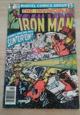 Buy THE INVINCIBLE IRON MAN #143 By Marvel Comics (1980), Sunturion • 3.19£