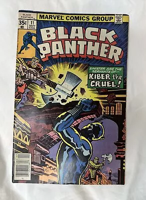 Buy Black Panther #11 1st Appearance Kiber The Cruel! Jack Kirby Art Marvel 1978 • 10.23£