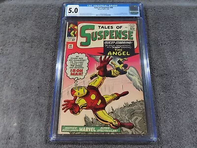 Buy 1964 MARVEL Comics TALES Of SUSPENSE #49 Key 1st X-Men Crossover - CGC 5. • 279.83£