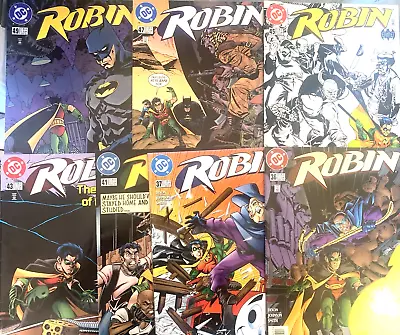 Buy Robin. # 36,-37,  41, 43, 45, 47  & 49. 7 Issue Lot.   1996/98.  Fn/vf To Nm- • 16.19£