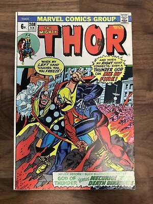 Buy The Mighty Thor Issue #208 ****** Grade Fn • 7.45£