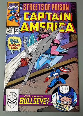 Buy Captain America #373 1st App Leon Hoskins! 1st Team App Power Tools! 1990 • 9.48£