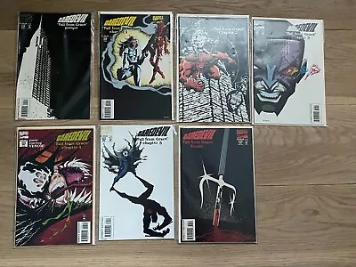 Buy DAREDEVIL # 319 To 325 - FALL FROM GRACE - COMPLETE SET  - MARVEL COMICS • 7£