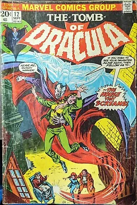 Buy The Tomb Of Dracula #12  VG -  2nd Blade Appearance Pages Miss Numbered • 9.99£