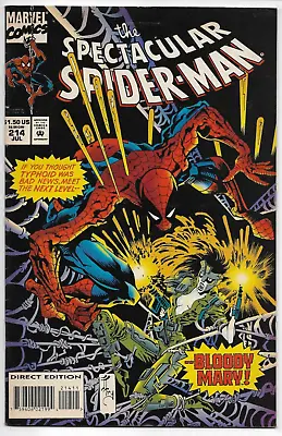 Buy Spectacular Spider-Man #214 Marvel Comics Nocenti Fry Ramos 1994 VG/FN • 4.50£