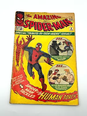 Buy Amazing Spider-Man 8 1964 Silver Age COMPLETE FR/G • 158.11£