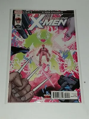 Buy X-men Astonishing #10 Nm+ (9.6 Or Better) June 2018 Marvel Legacy Comics • 4.99£
