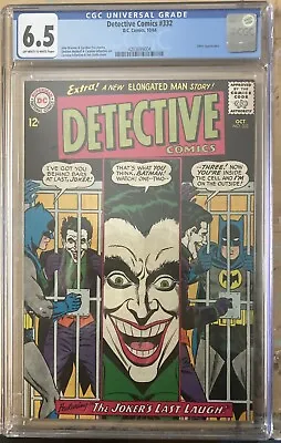 Buy Detective Comics 332 CGC 6.5 Fine+ 1964 Classic Joker Infantino Cover • 208.92£