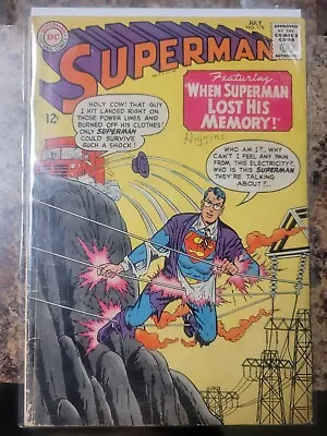 Buy Superman #178 (1965) Silver Age 1st App Red Gold Kryptonite DC Comics VG • 10.39£