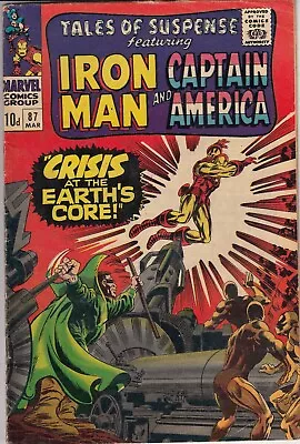 Buy Tales Of Suspense 87 - 1967 - Iron Man & Captain America - Fine/Very Fine • 19.99£