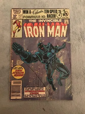 Buy Iron Man #152 Debut Of Iron Man Stealth Armor!! • 15.88£