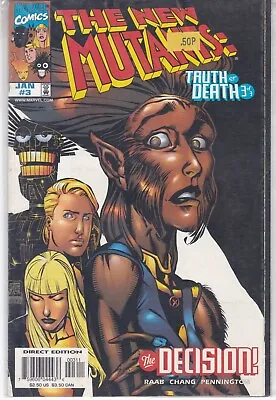 Buy Marvel Comics New Mutants Truth Or Death #3 Jan 1998 Fast P&p Same Day Dispatch • 4.99£