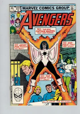 Buy Avengers (1963) # 227 (4.0-VG) (634223) 2nd App. (NEW) Captain Marvel 1983 • 10.80£