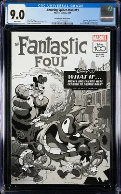 Buy Amazing Spider-Man #19 (#913) Perissinotto Sketch Cover 1:00 -CGC 9.0- Disney100 • 94.87£