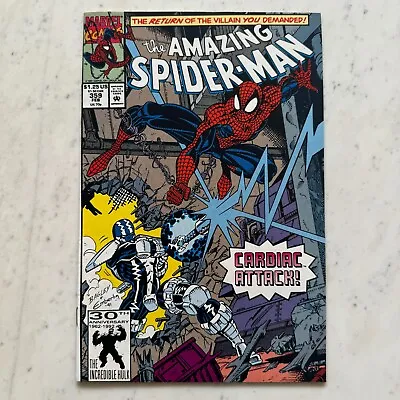 Buy AMAZING SPIDER-MAN #359 NM- 1992 Marvel Comics 1st Cameo Carnage Cletus Cassady • 9.52£