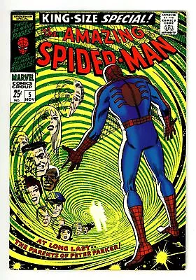Buy Amazing Spider-Man Annual #5 VG 4.0 1968 1st App. Richard And Mary Parker • 24.79£