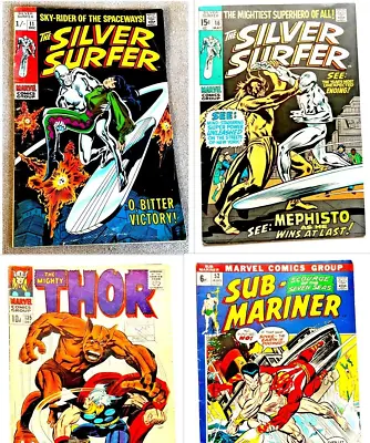 Buy SILVER SURFER #11+16+ THOR 135+ SUB-MARINER 52 Marvel Comic Journey Into Mystery • 54.99£
