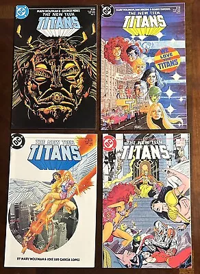 Buy The New Teen Titans #5,6,7,8 Lot George Perez (1984 DC Comics) VF-NM • 11.87£