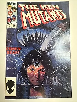 Buy The New Mutants #18: 1st Warlock, 1st Demon Bear, Marvel 1984 NM • 7.91£