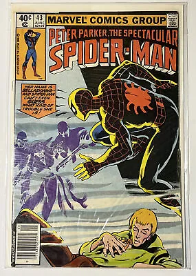 Buy Peter Parker The Spectacular Spider-Man Comic Book 1980 June #43 • 5.57£
