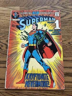 Buy Superman #233 (DC Comics 1971) 'Kryptonite Nevermore' Neal Adams Iconic Cover VG • 62.28£