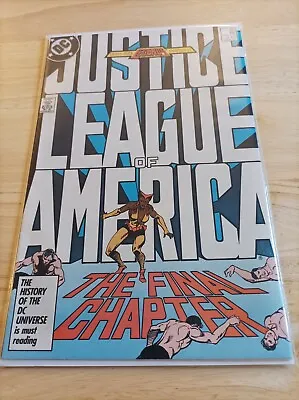 Buy JUSTICE LEAGUE Of AMERICA # 261 (LAST ISSUE) ~ DC COMICS ~ 1987 ~ • 2.99£
