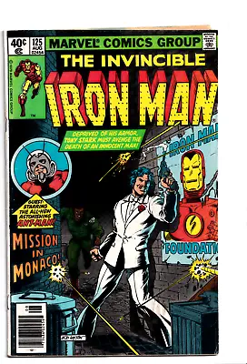 Buy Iron Man #125 1979 Marvel Comics 1st Cover App. James Rhodes • 17.49£