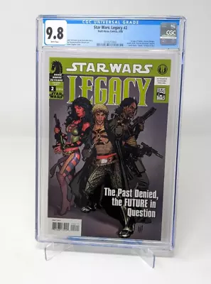Buy Star Wars: Legacy #2 CGC 9.8 Dark Horse Comics 2006 • 119.15£