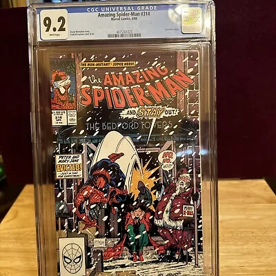 Buy The Amazing Spider-Man #314 (Marvel Comics April 1989) CGC 9.2 • 47.40£