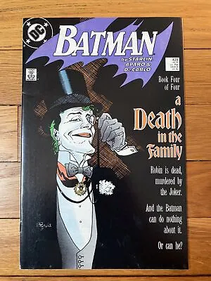 Buy Batman 429 A Death In The Family 1989 • 8.81£