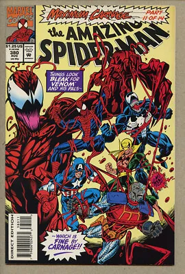 Buy Amazing Spider-Man #380, Carnage, Venom • 5.60£