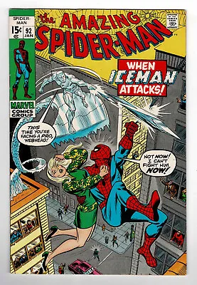 Buy Amazing Spider-Man 92   Spider-Man Vs Ice Man • 39.41£