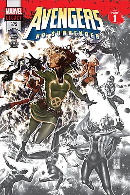 Buy Avengers #675 Larraz Premiere Variant Marvel Comics No Surrender Hulk Banner • 40.21£