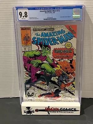 Buy Amazing Spider-Man # 312 Cover A CGC 9.8 Marvel 1989 Green Goblin VS Hobgoblin • 119.93£