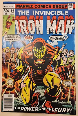 Buy IRON MAN #96 First Guardsman! 1977 All 1-332 Issues Listed! (8.0) Very Fine • 7.23£