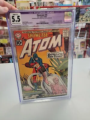 Buy Showcase Presents #34 The Atom - Origin And First Appearance - CGC 5.5 • 559.43£