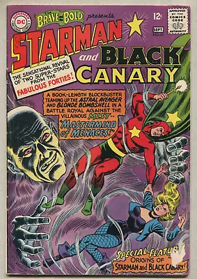 Buy The Brave And The Bold: Starman & Black Canary #61 VG+ DC Comics  SA • 20.01£